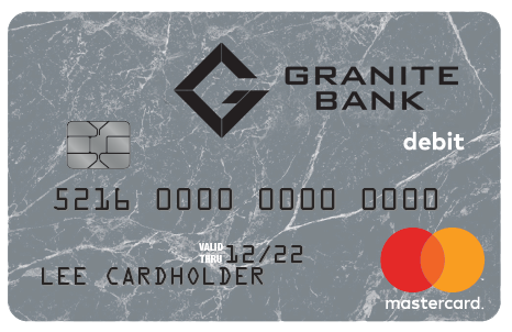 Granite Bank Personal Banking Debit Card 2021